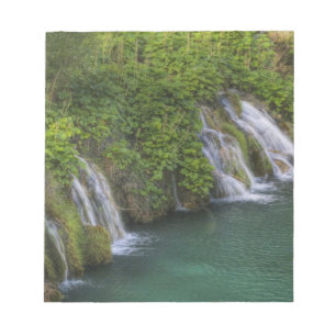 Bloc-note Cascade, Parc national des lacs de Plitvice et
