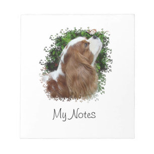 Bloc-note Cavalier King Charles Spaniel