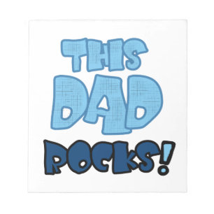 Bloc-note Ce Papa Rocks Des Cadeaux