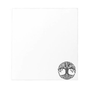 Bloc-note Celtic tree of life