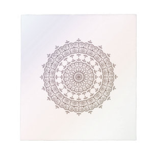 Bloc-note Cercles et arc-en-ciel