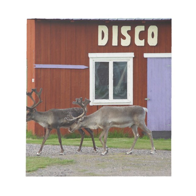 BLOC-NOTE CERFS COMMUNS DE DISCO (Devant)