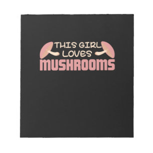 Bloc-note Cette Fille Aime Les Champignons