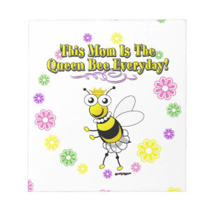Bloc-note Cette Maman Est La Reine Abeille Tous Les Jours Ab