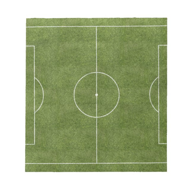 Bloc-note Champ de football (Devant)