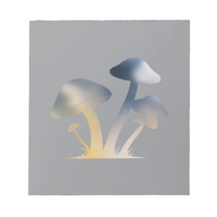 Bloc-note Champignons Nature Environnement Vie Silhouette St