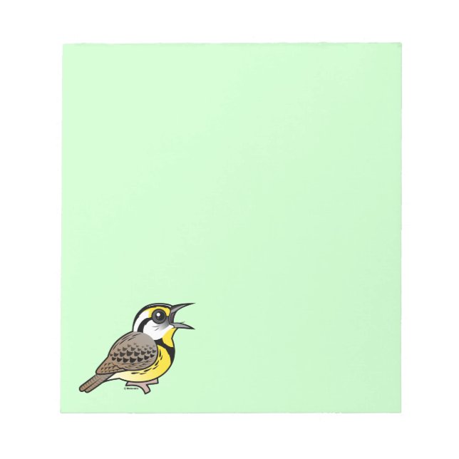 Bloc-note Chanter Eastern Meadowlark (Devant)