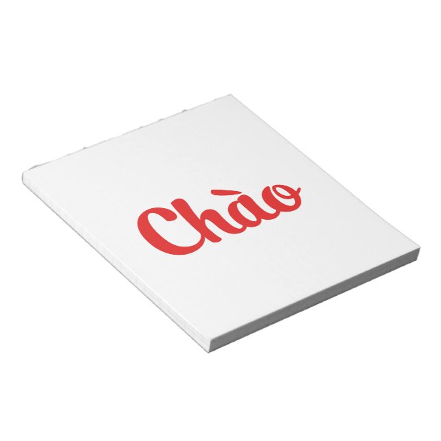Bloc-note Chào / Hello ~ Vietnam / Vietnamien / Tiêt Viêt (Incliné)