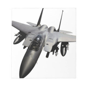 Bloc-note Chasseur à réaction F-15 Eagle