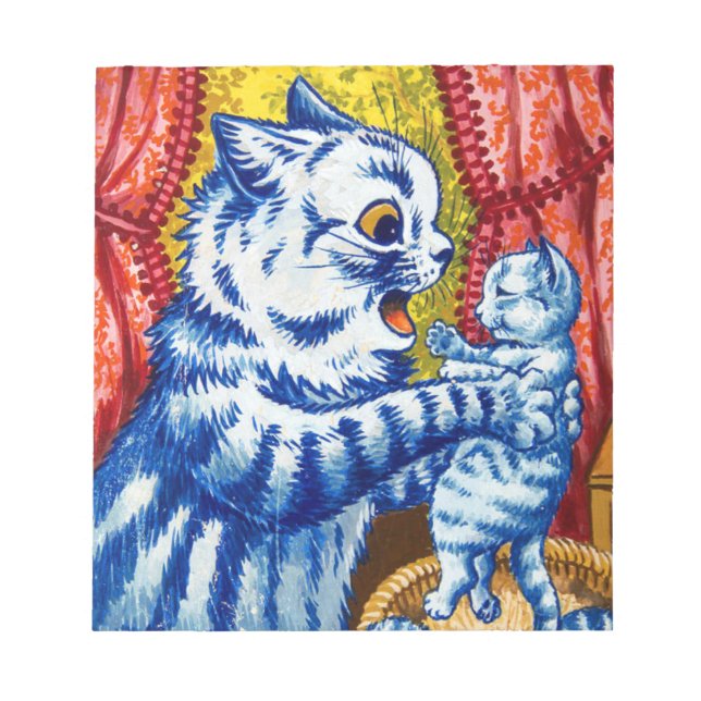Bloc-note Chat et ses chatons (Devant)