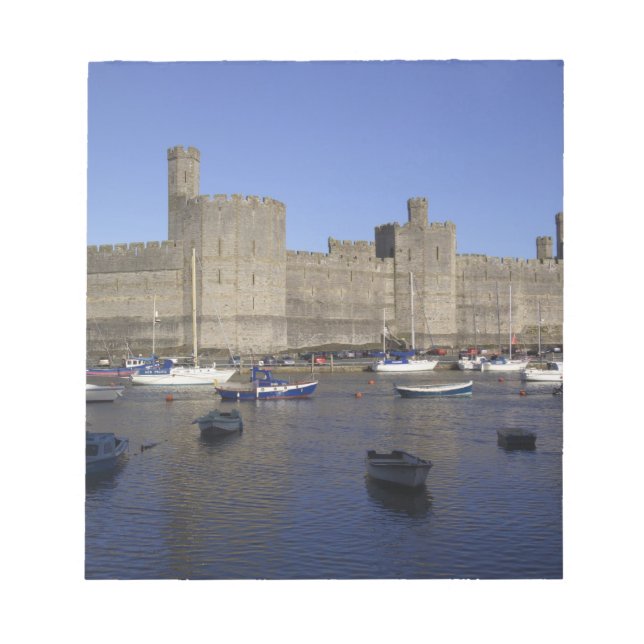 Bloc-note Château de Caernarfon, Gwynedd, Pays de Galles (RF (Devant)