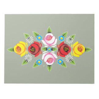 Bloc-note Châteaux - Art folklorique traditionnel Canal