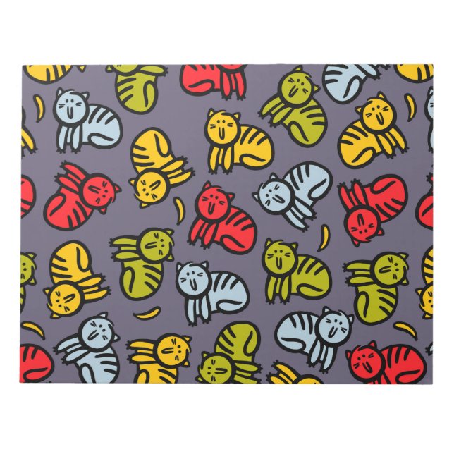 Bloc-note Chats plus bananes (Devant)