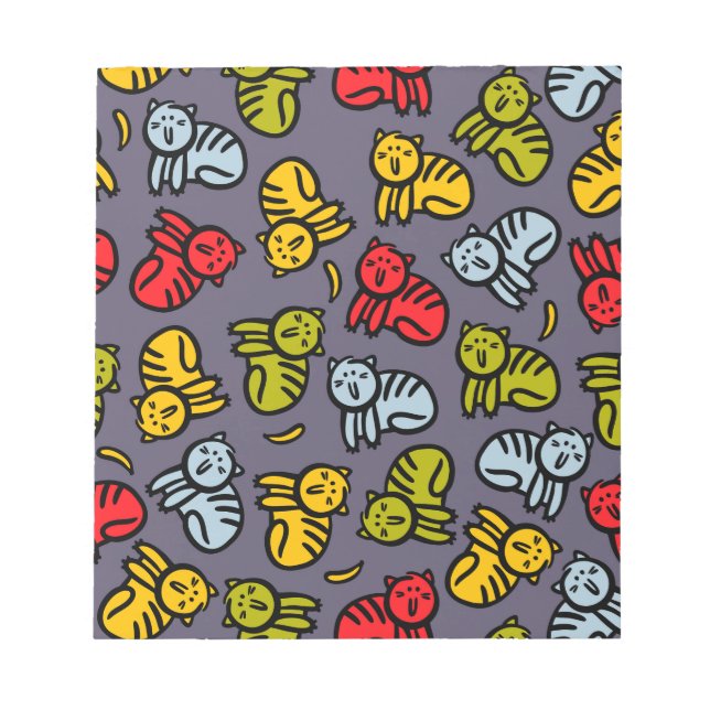 Bloc-note Chats plus bananes (Devant)