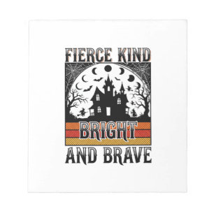 Bloc-note Chemise d'autonomisation Halloween Brave Vintage S
