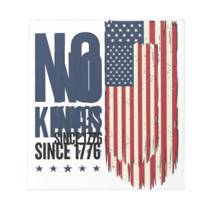 Bloc-note Chemise de conception de drapeau patriotique sans 