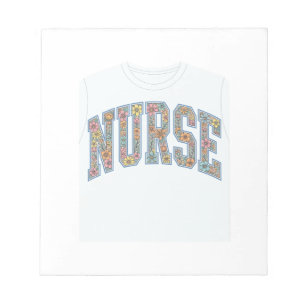Bloc-note Chemise de conception de lettrage universitaire fl
