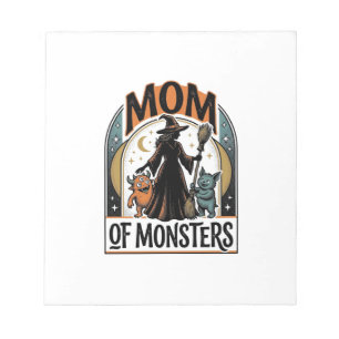 Bloc-note Chemise de maman Halloween Création de famille de