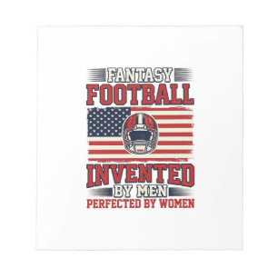 Bloc-note Chemise de sport vintage femmes de football fantas