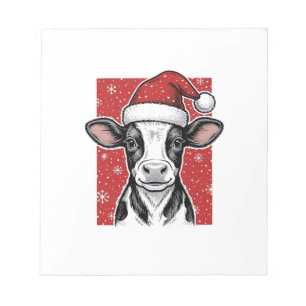 Bloc-note Chemise de vacances de chapeau de Père Noël de vac