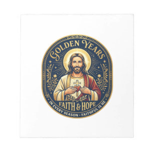 Bloc-note Chemise Vintage Jésus Retraite Chrétienne