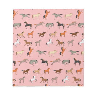 Bloc-note Cheval Cowgirl - Cadeau, Femme et Fille Enfant