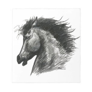 Bloc-note Cheval Sauvage Fougueux