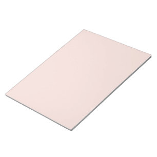 Bloc-note Chic rose clair neutre et élégant