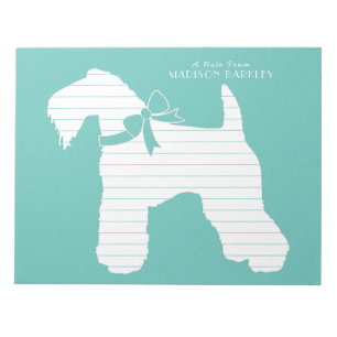 Bloc-note Chien de Kerry Blue Terrier Chien Chien Puppy