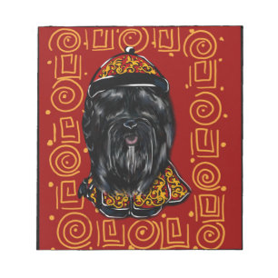 Bloc-note Chien de soie de La Havane Année du Chien