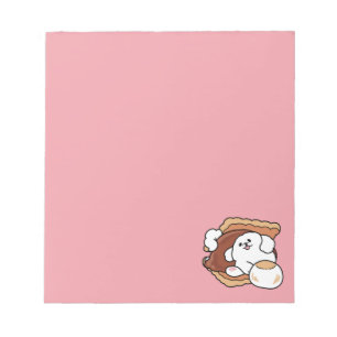 Bloc-note Chien drôle et design S'more – Pun pour amateur de