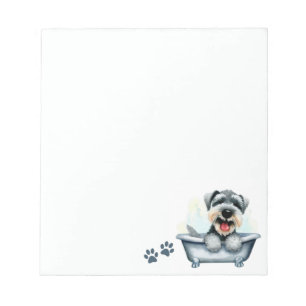Bloc-note Chien Schnauzer