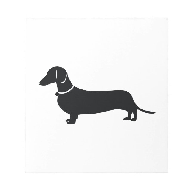 Bloc-note Chien Weiner (Devant)