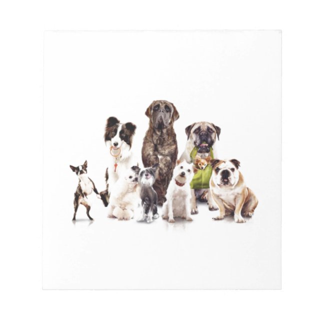 Bloc-note Chiens (Devant)