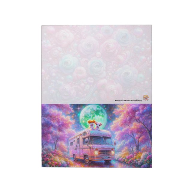 Bloc-note Chiens de camping (Tourné)