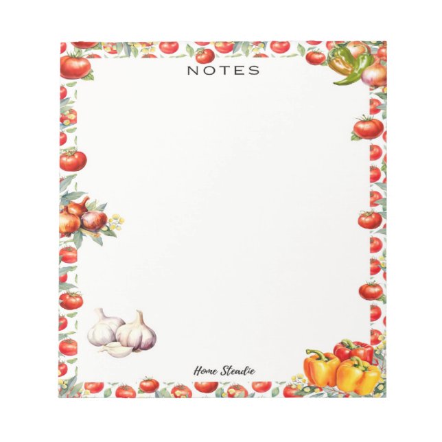 Bloc-note Chips 'N Salsa Blank Notepad (Devant)