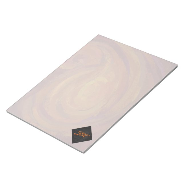 Bloc-note Chocolat Carmel Swirl (Incliné)