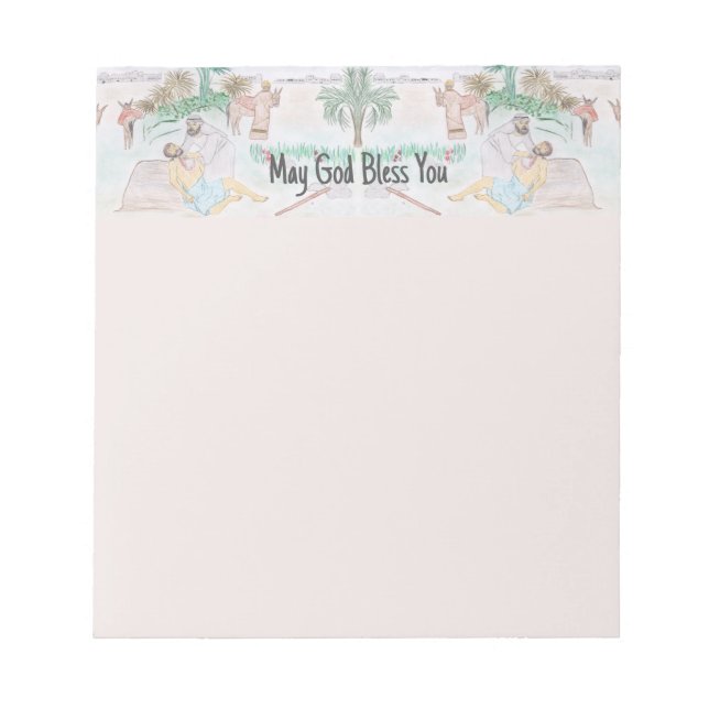 Bloc-note Christian Artwork Le bon samaritain (Devant)