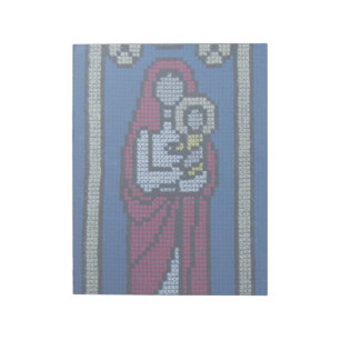 Bloc-note Christian embroidery