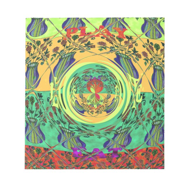 Bloc-note Christmas Eat Love Jouer Hakuna Matata Couleur.png (Devant)