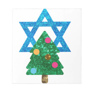 Bloc-note christmukkah hanoukka
