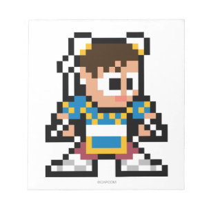 Bloc-note Chun-Li à 8 bits