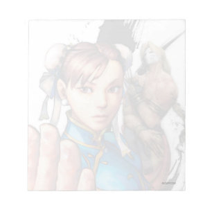 Bloc-note Chun-Li contre Vega