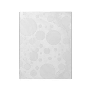 Bloc-note Ciel Pluvieux Points Gris
