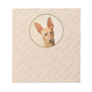 Bloc-note Cirneco dell’Etna Peinture - Cute Original Chien A