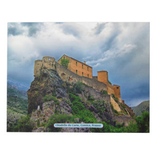 Bloc-note Citadelle de Corte, Corsica, France
