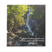 citation inspirante - photo nature -