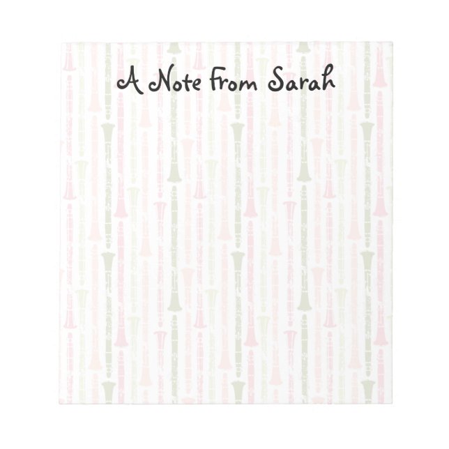 Bloc-note Clarinet (Devant)