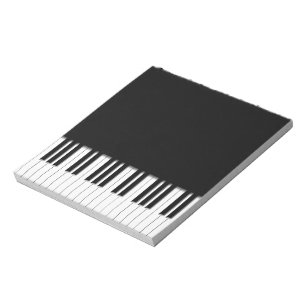 Bloc-note Clés de clavier de piano