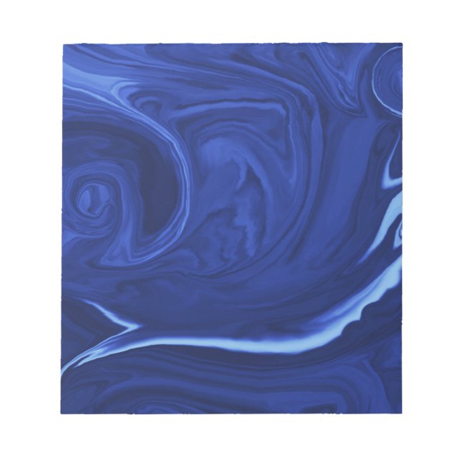 Bloc-note Cobalt bleu arrière - plan texturé artisanal (Devant)